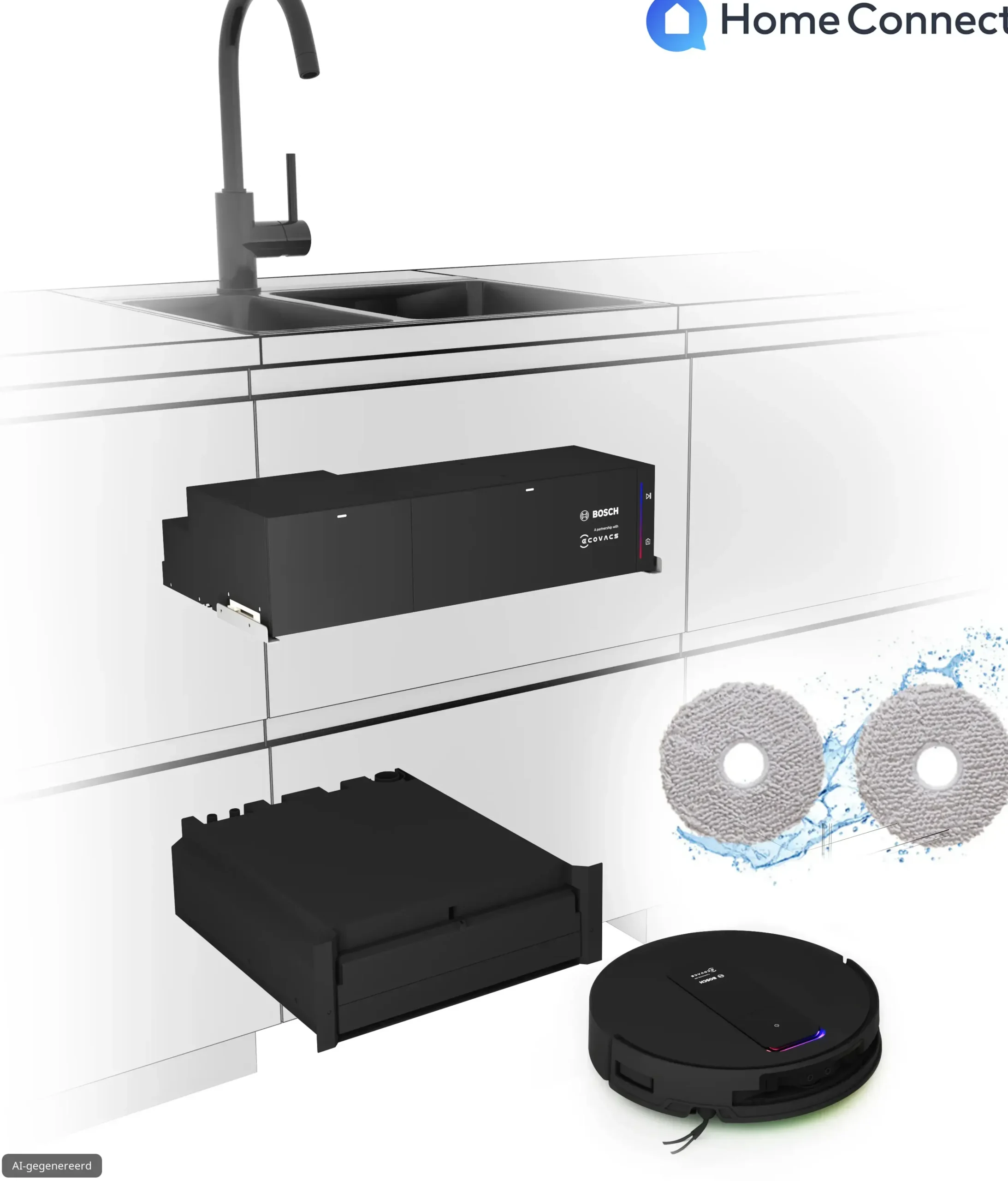 BCRI3BX1 Inbouw Robotstofzuiger