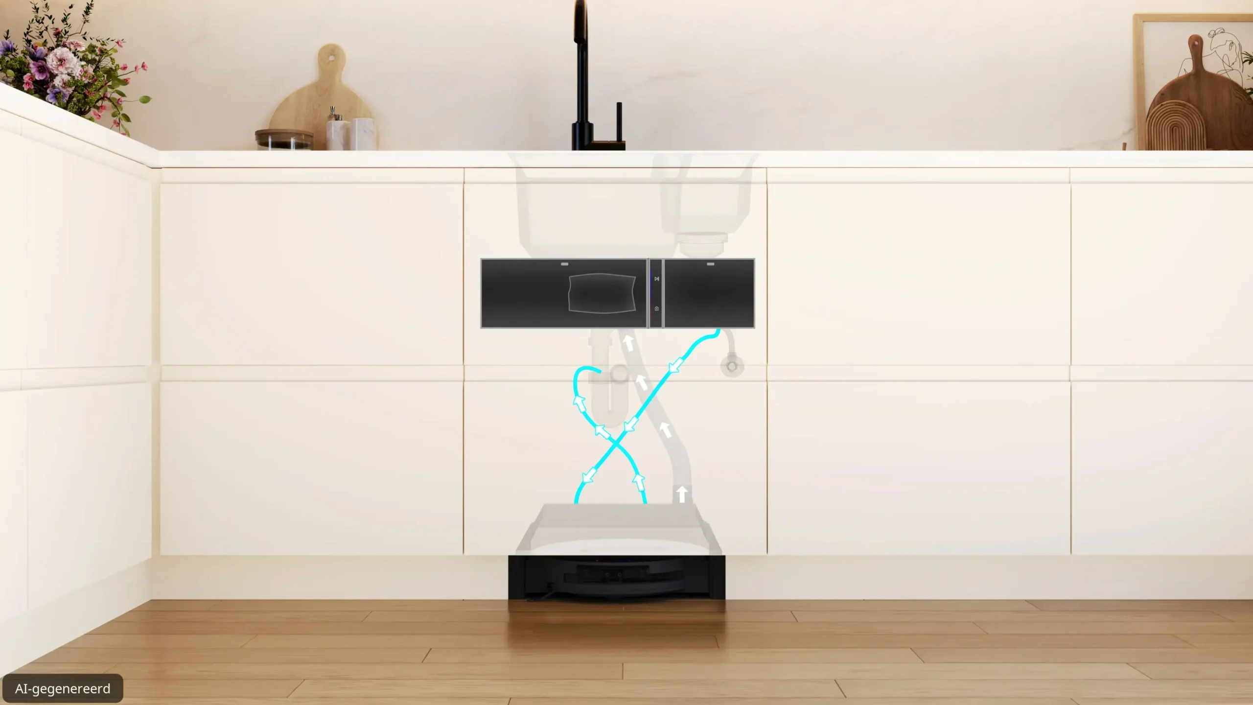 BCRI3BX1 Inbouw Robotstofzuiger