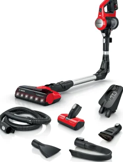 BCS711PET Draadloze steelstofzuiger Unlimited 7 ProAnimal Rood