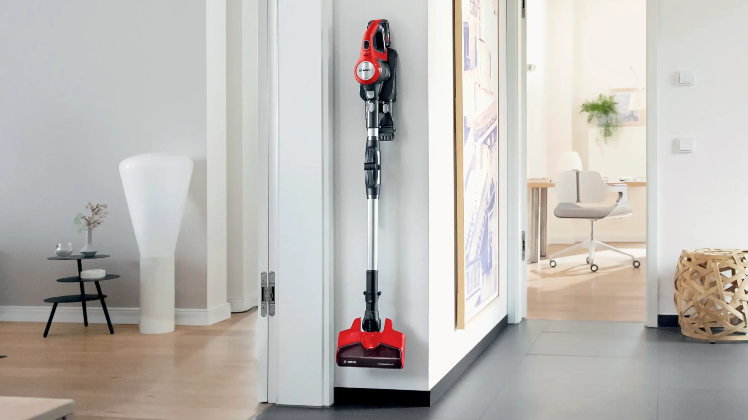 BCS711PET Draadloze steelstofzuiger Unlimited 7 ProAnimal Rood