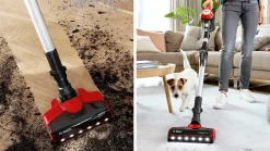 BCS711PET Draadloze steelstofzuiger Unlimited 7 ProAnimal Rood