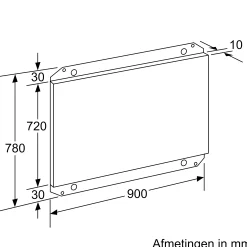 DHZ9551 Achterwand