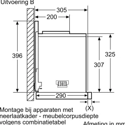 DSZ4961 Frame verlager 830 mm