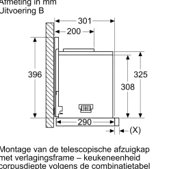 DSZ4660 Frame verlager 538 mm