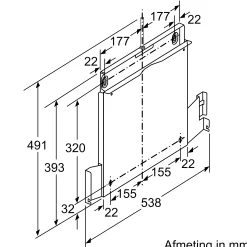 DSZ4660 Frame verlager 538 mm