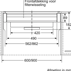 DWZ1IT1D1 Long-life recirculatieset, standaard uitrusting