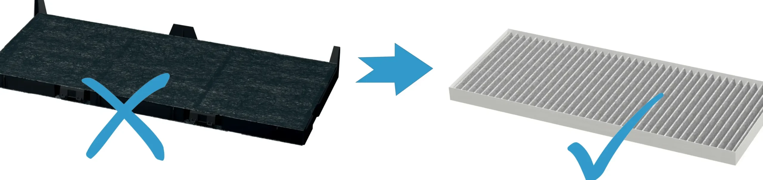 DWZ2IT1I4 Clean Air recirculatieset, standaard uitrusting