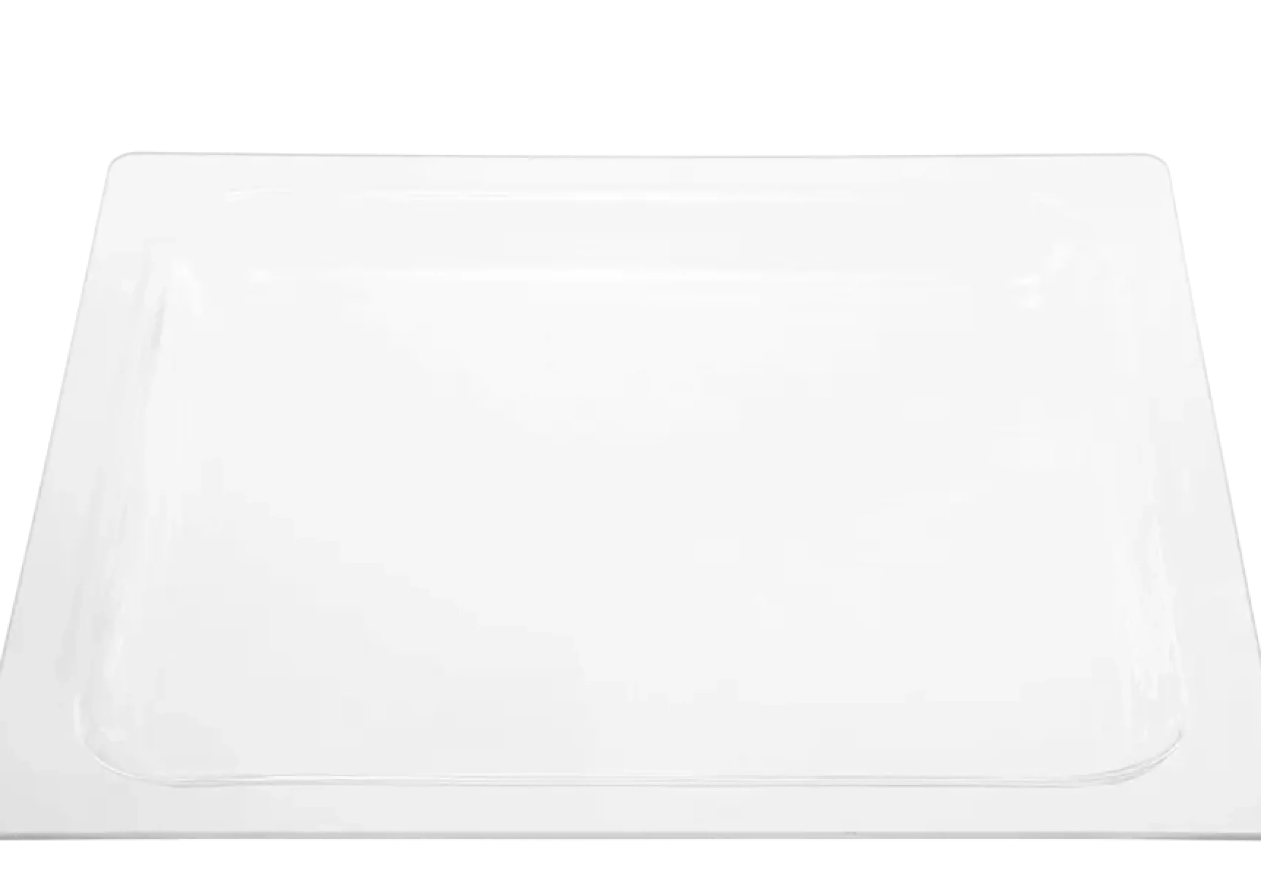 00114537 Glazen ovenschaal 38 cm X 32 cm X 1,8 cm (L x B x H)
