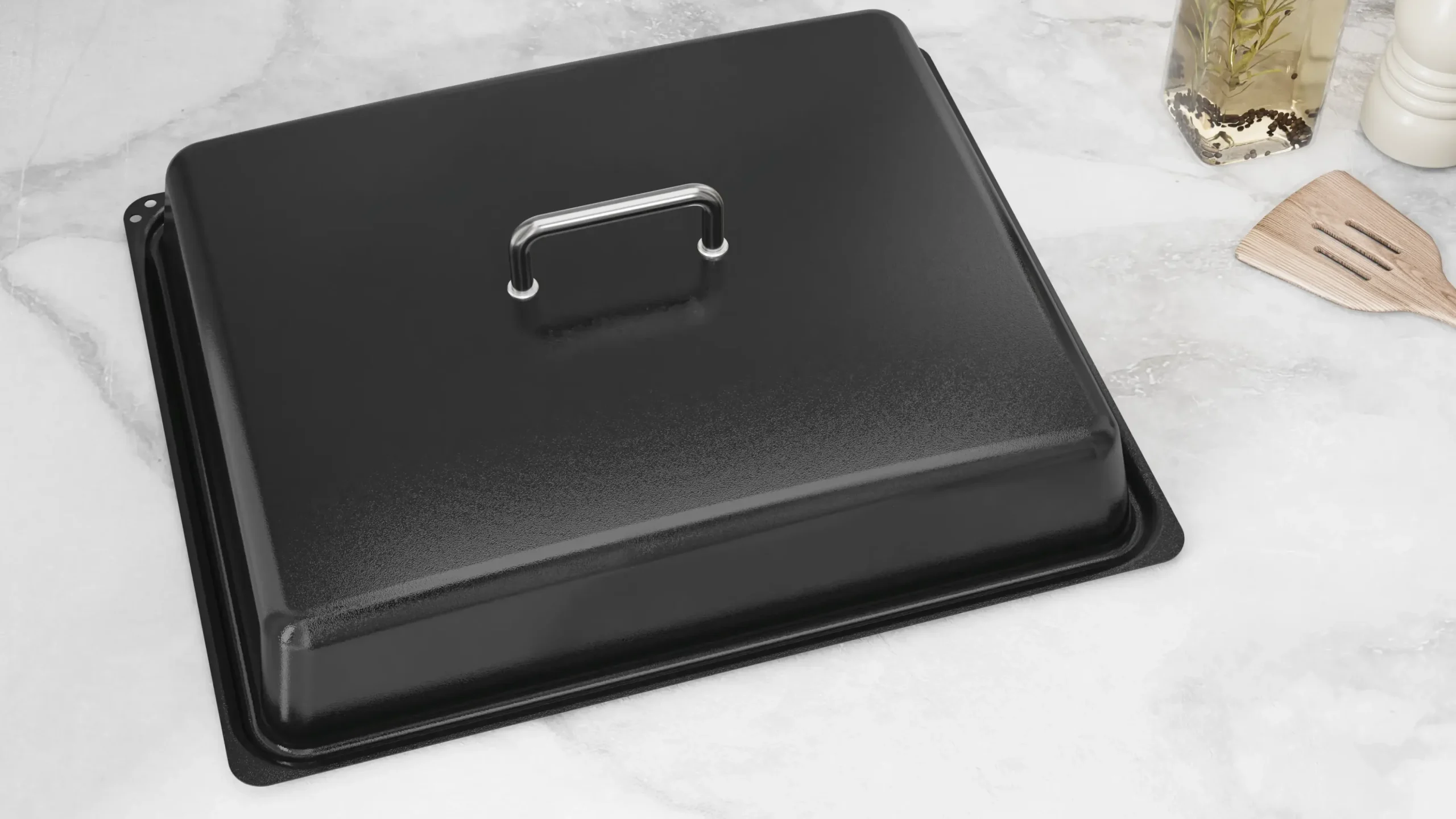 HEZ633001 Deksel voor bakplaat 115 x 424 x 357 mm vaatwasserbestendig