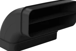 HEZ9VDSB2 Vlakke buis 90 ° verticaal L