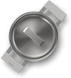 17006181 Kookpan met deksel ⌀ 16 cm - geschikt voor inductie