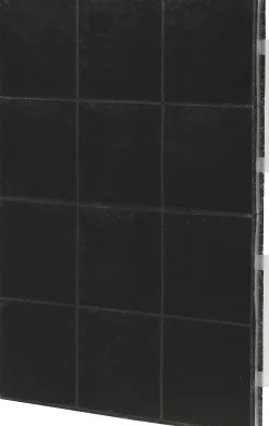 00460128 Koolstoffilter voor recirculatie afzuigkappen Afmeting: 42,2 x 26,8 x 3 cm. (LXBXH)