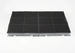 00460128 Koolstoffilter voor recirculatie afzuigkappen Afmeting: 42,2 x 26,8 x 3 cm. (LXBXH)