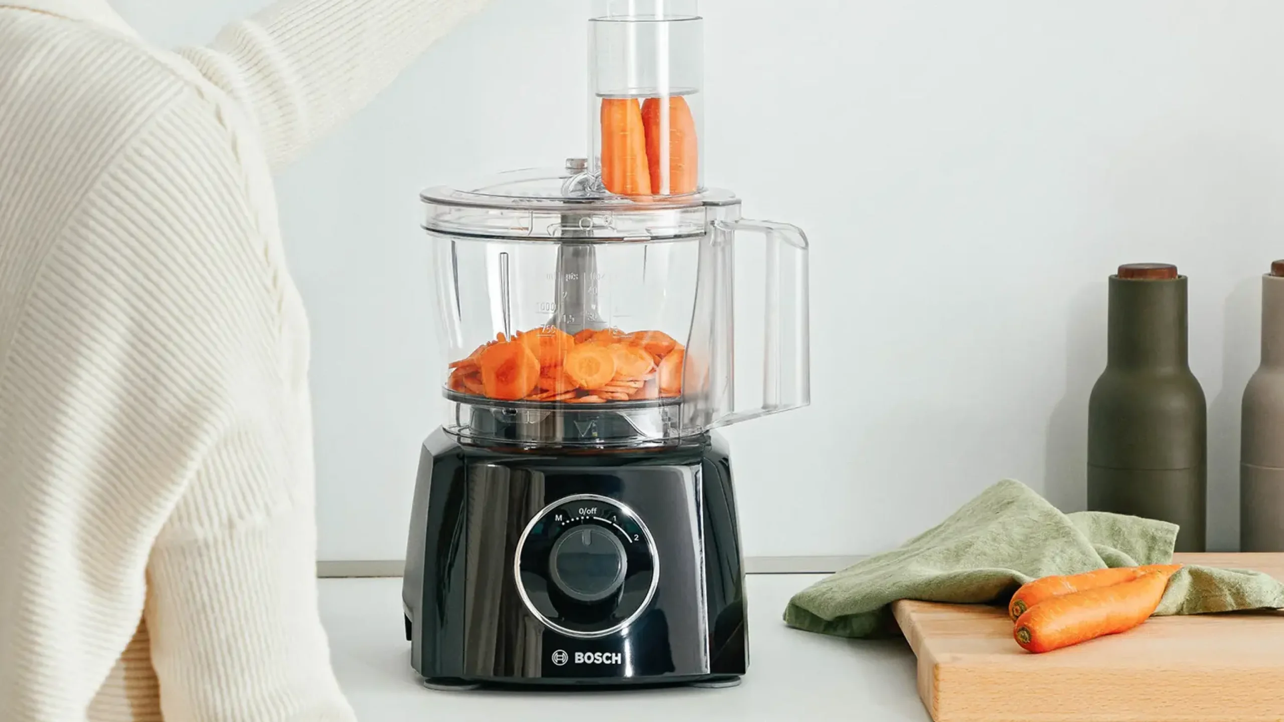 MCM3201B Food processor MultiTalent 3 800 W Zwart, zwart