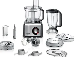 MC812M865 Food processor MultiTalent 8 1250 W Zwart, RVS