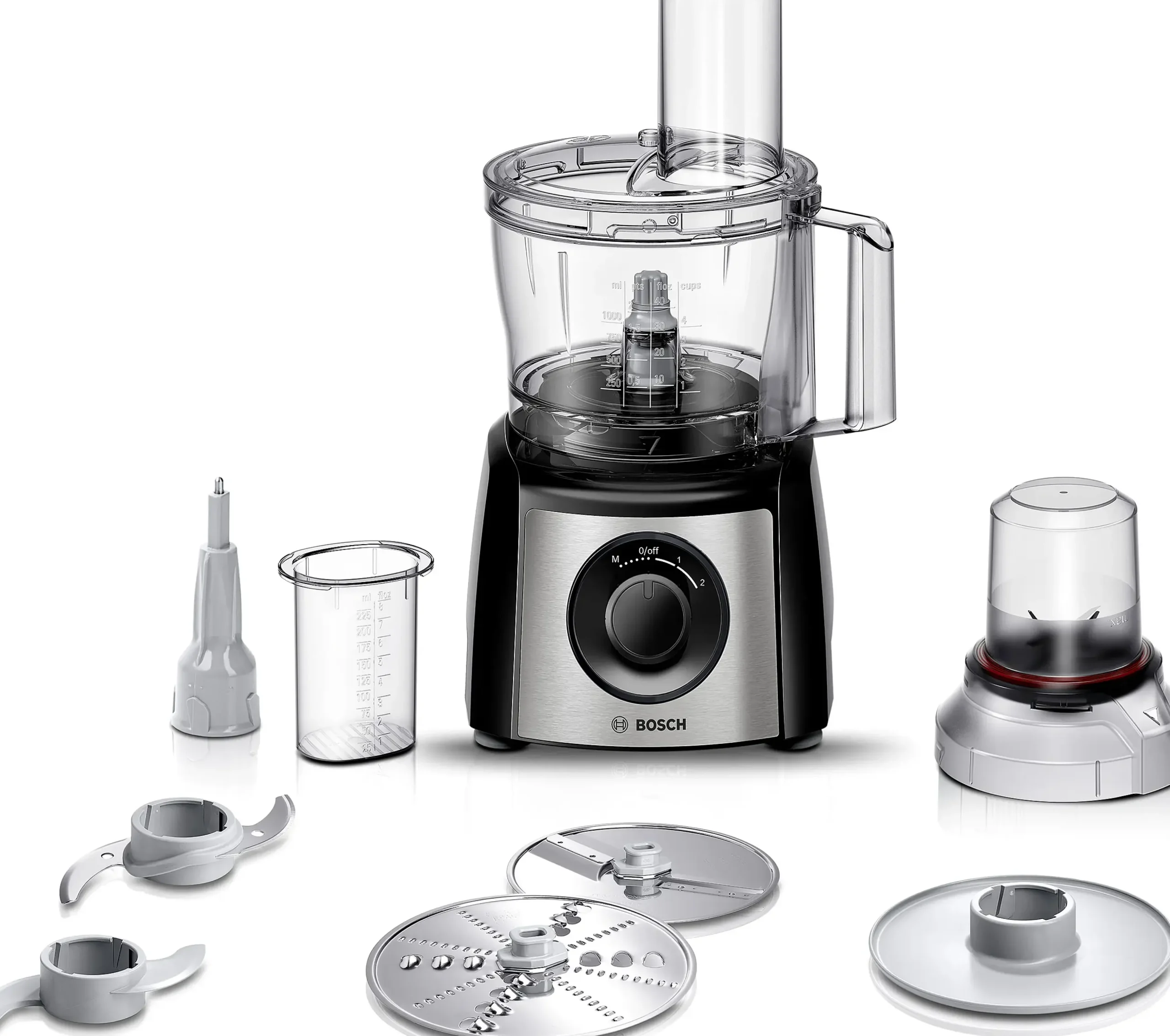 MCM3401M Food processor MultiTalent 3 800 W Zwart, RVS