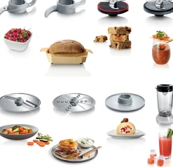 MCM3501M Food processor MultiTalent 3 800 W Zwart, RVS