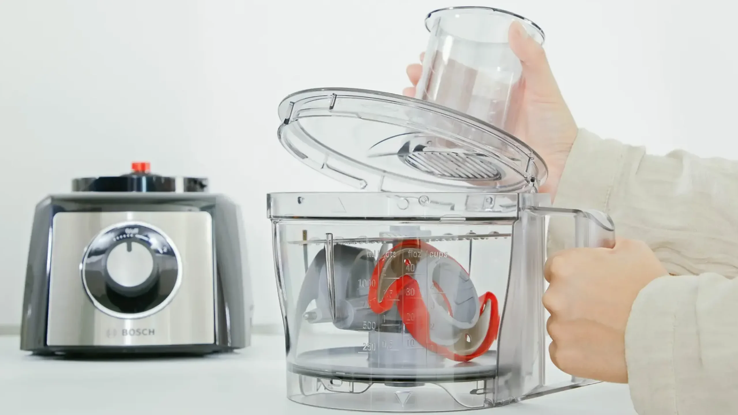 MCM3501M Food processor MultiTalent 3 800 W Zwart, RVS