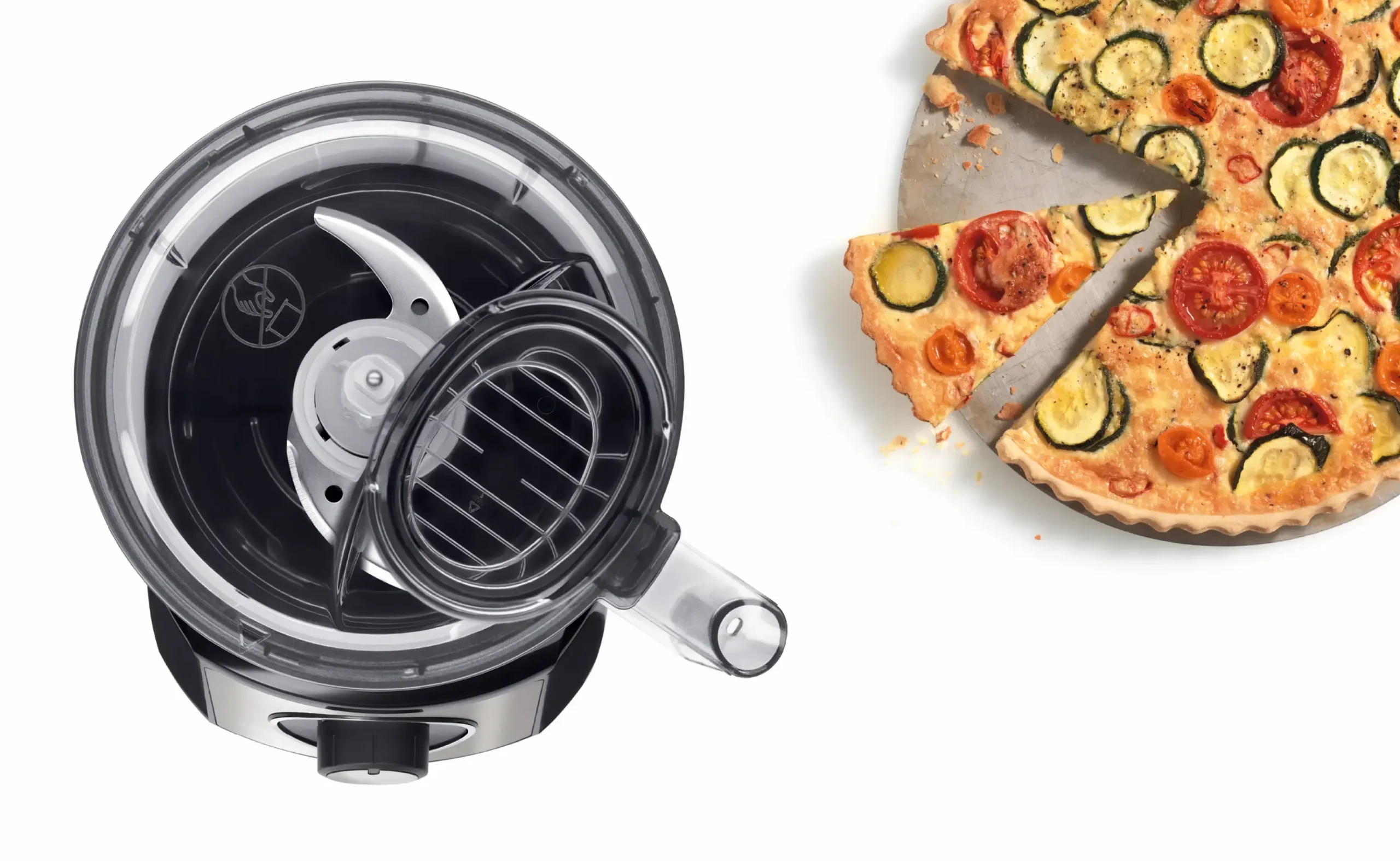 MCM3501M Food processor MultiTalent 3 800 W Zwart, RVS