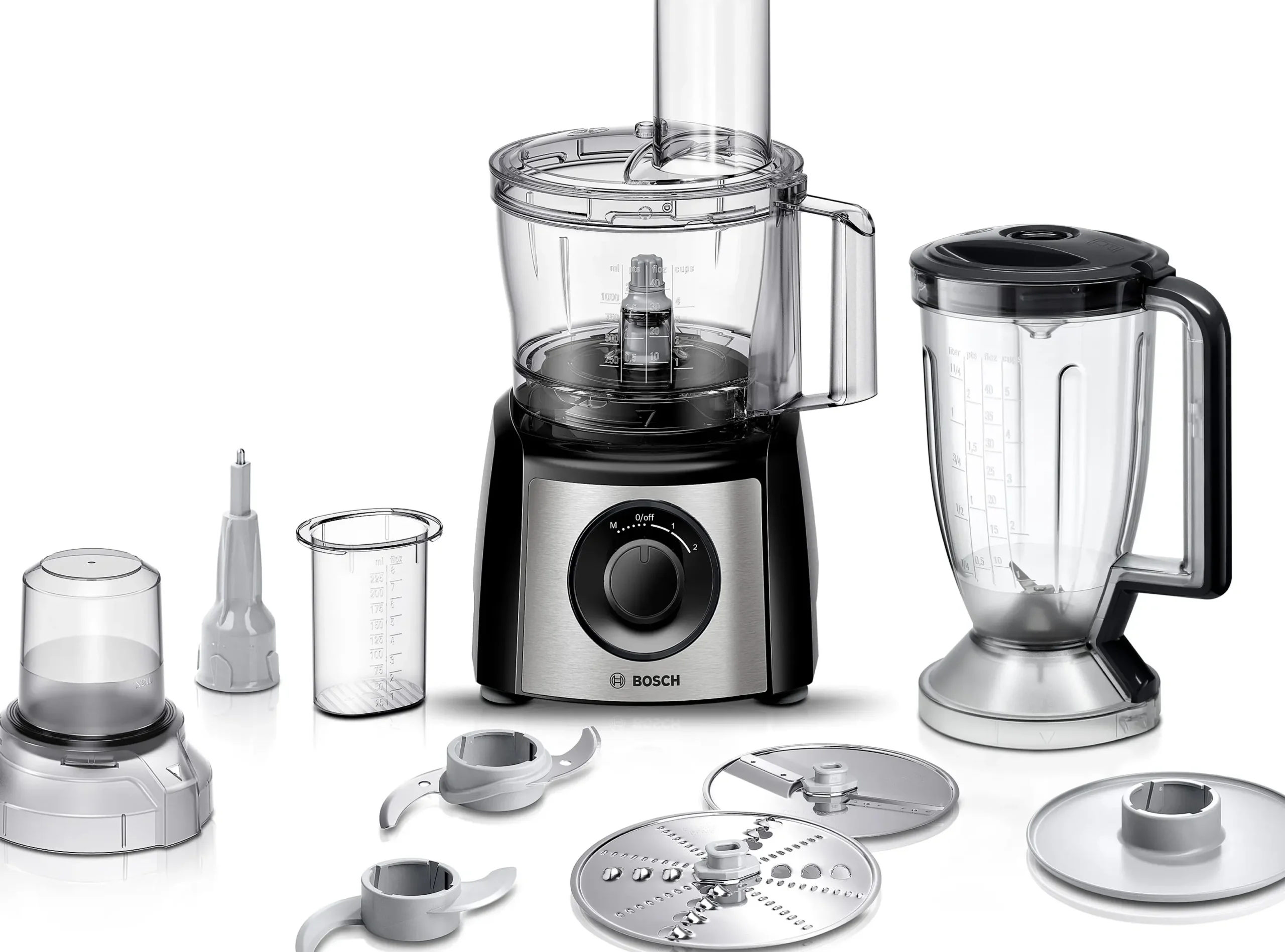 MCM3501M Food processor MultiTalent 3 800 W Zwart, RVS