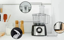 MCM3PM386 Food processor MultiTalent 3 Plus 900 W Zwart, RVS
