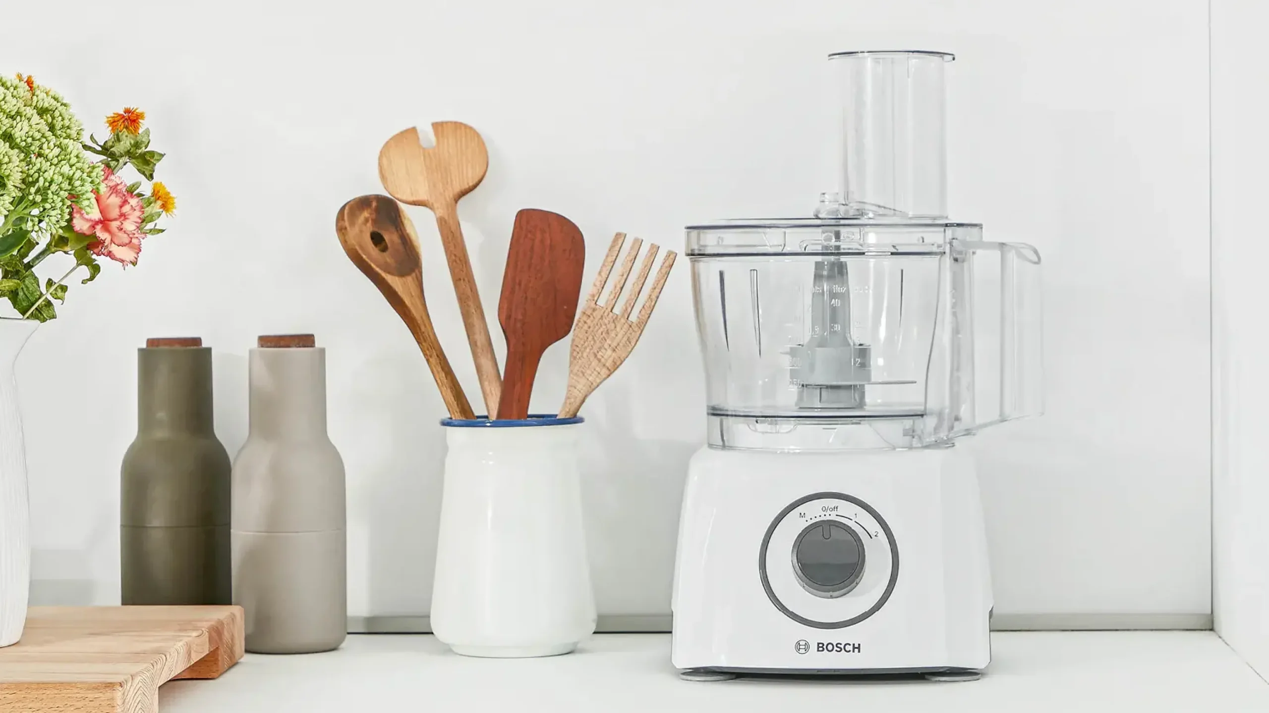 MCM3100W Food processor MultiTalent 3 800 W Wit, Wit