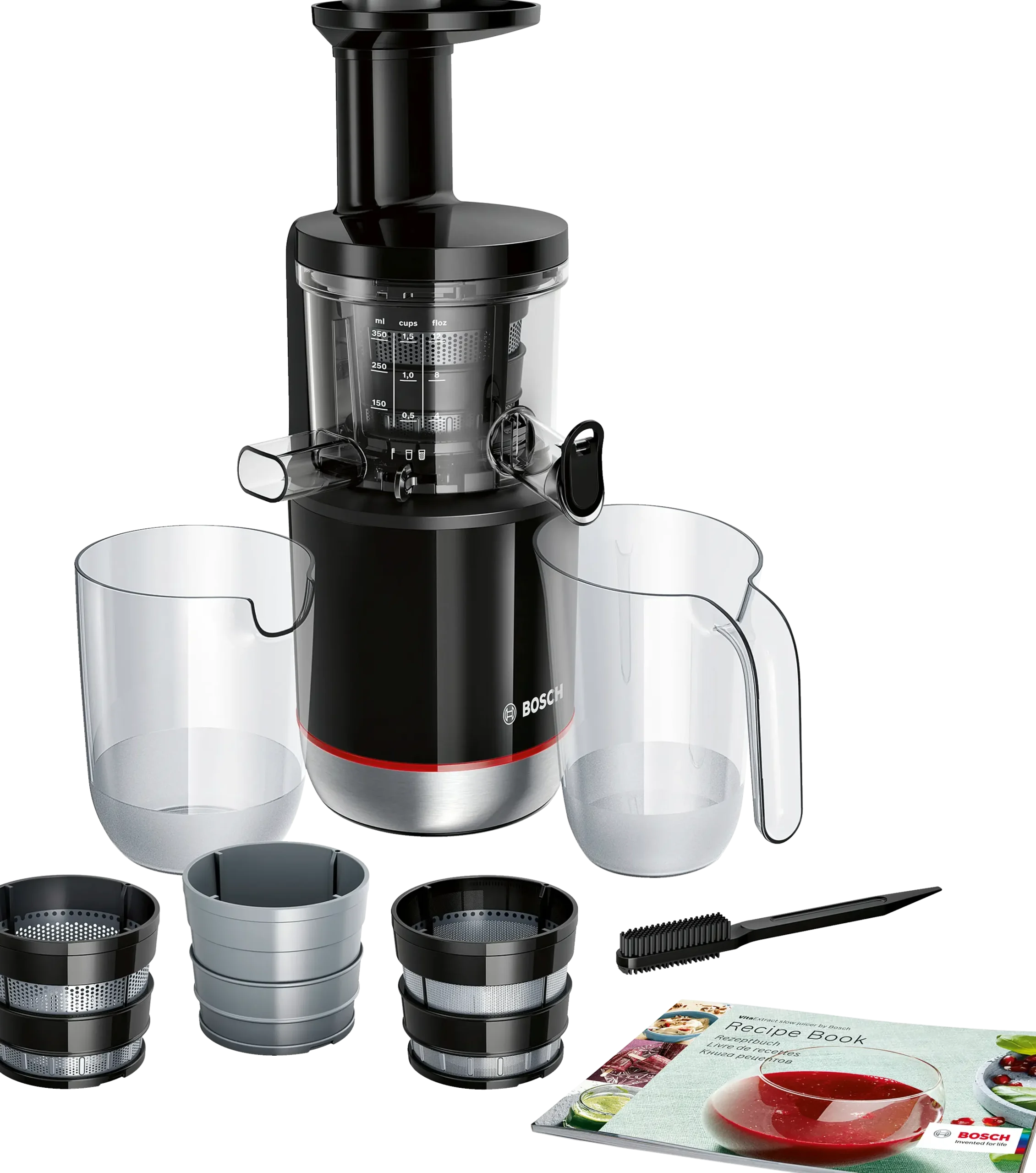 MESM731M Slowjuicer VitaExtract 150 W Zwart, RVS