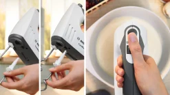 MFQ37470 Handmixer ErgoMixx 750 W Wit, Grijs