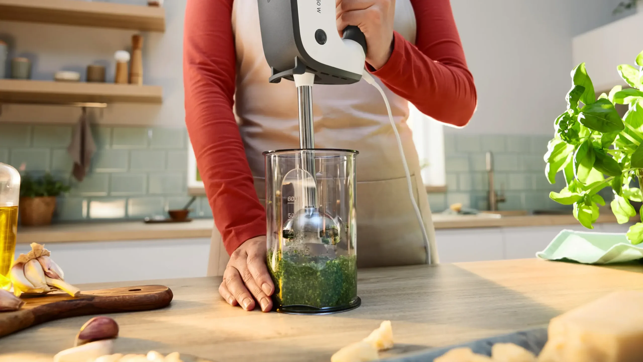 MFQ37470 Handmixer ErgoMixx 750 W Wit, Grijs