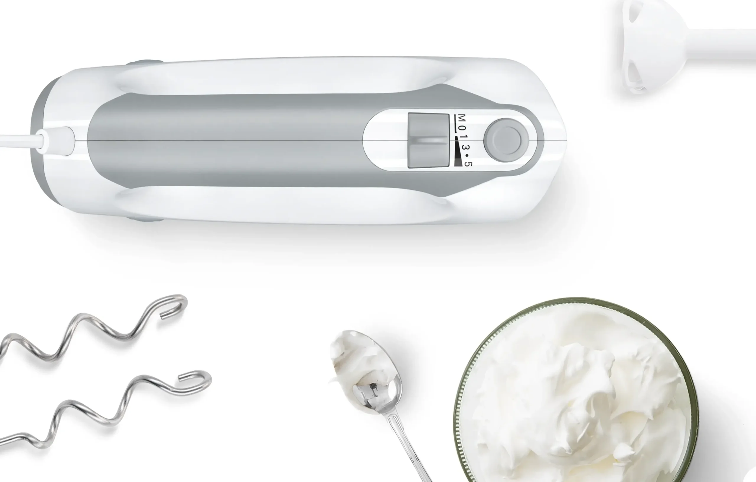 MFQ36440 Handmixer ErgoMixx 450 W Wit, Grijs