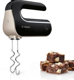 MFQ4730 Handmixer HomeProfessional 575 W Zwart, Metallic zilver