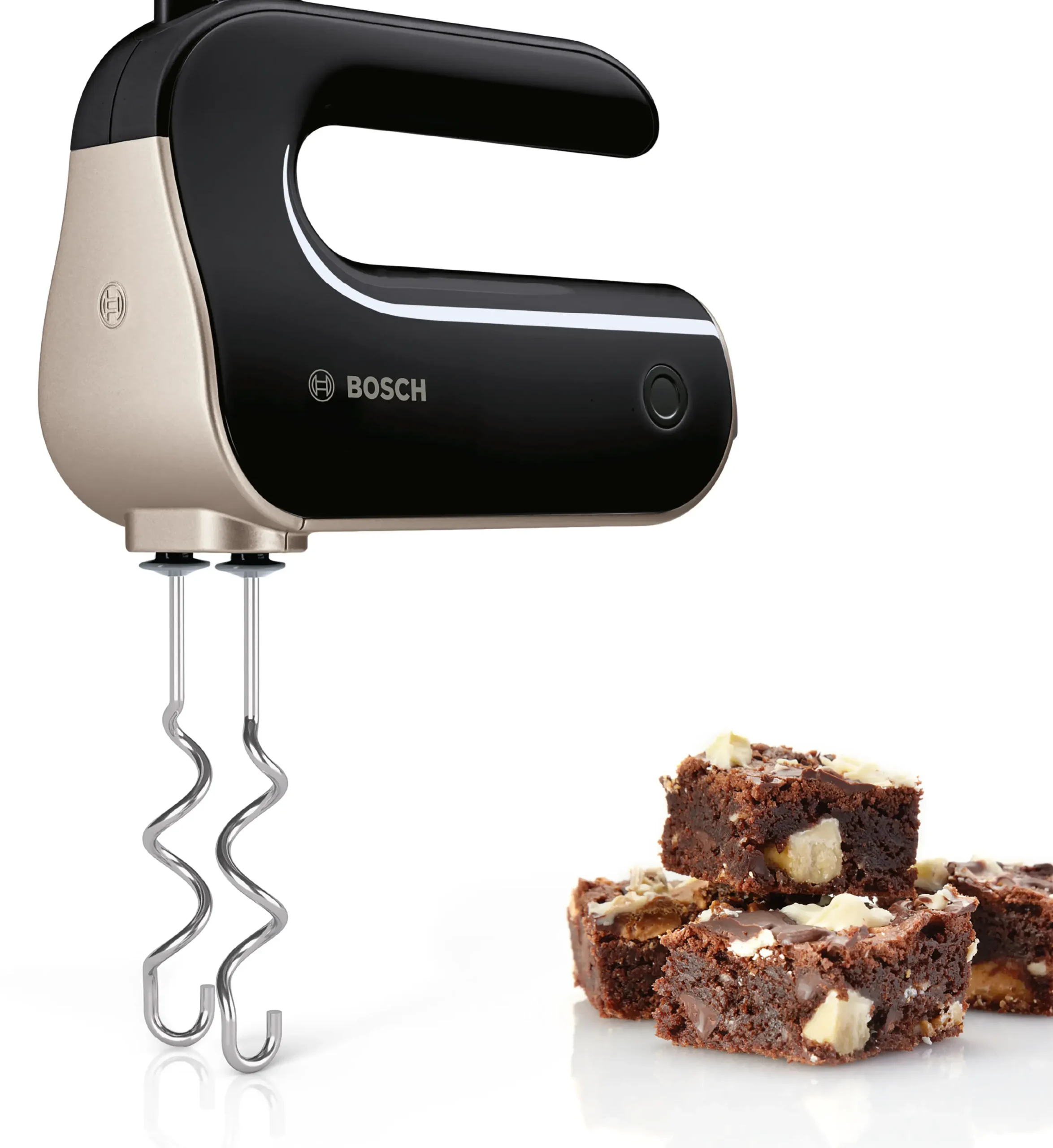 MFQ4730 Handmixer HomeProfessional 575 W Zwart, Metallic zilver