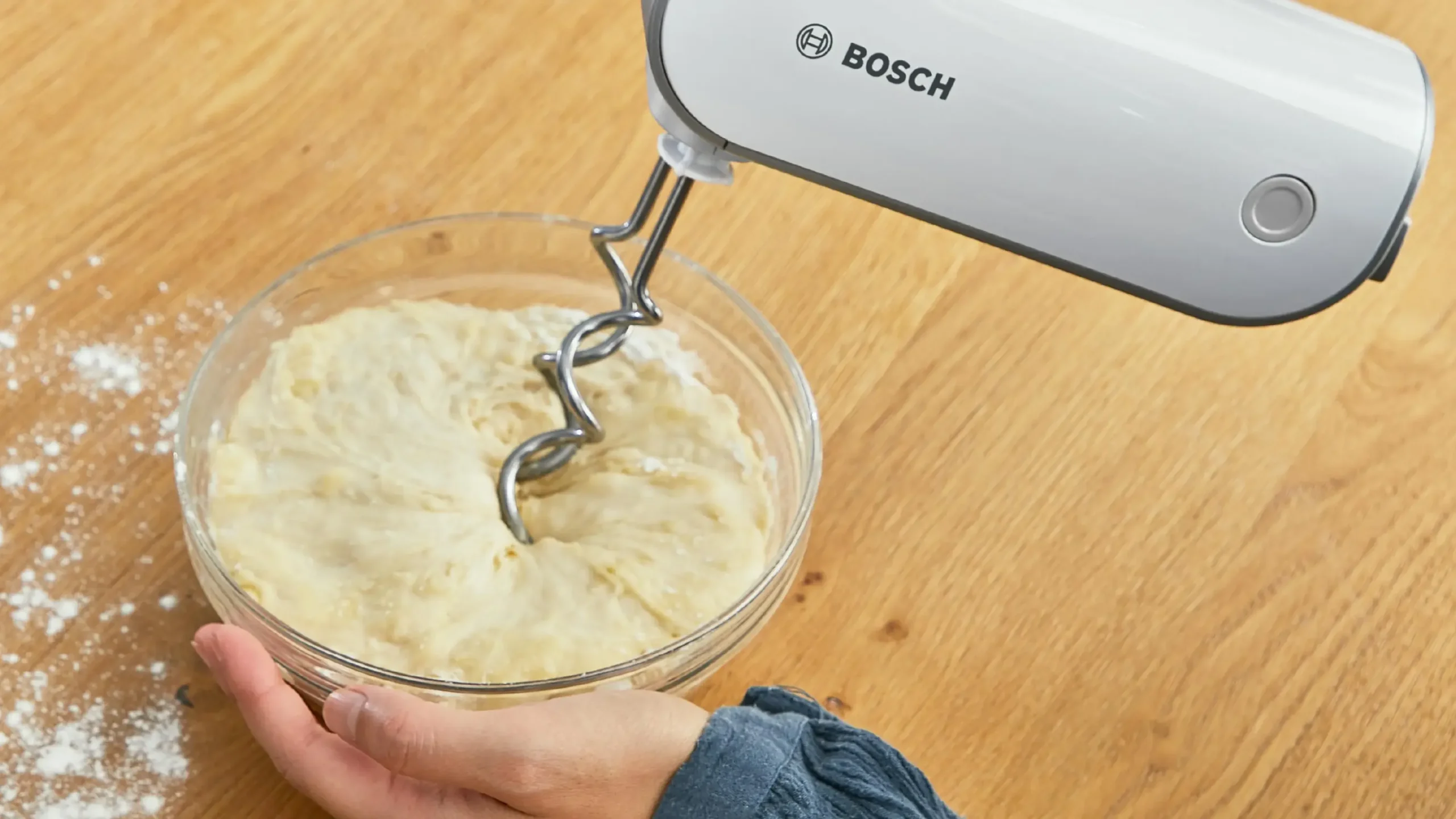 MFQ49300 Handmixer MFQ4 850 W Wit, Donker zilver
