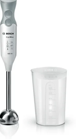 MSM66110 Staafmixer ErgoMixx 600 W Wit, Grijs
