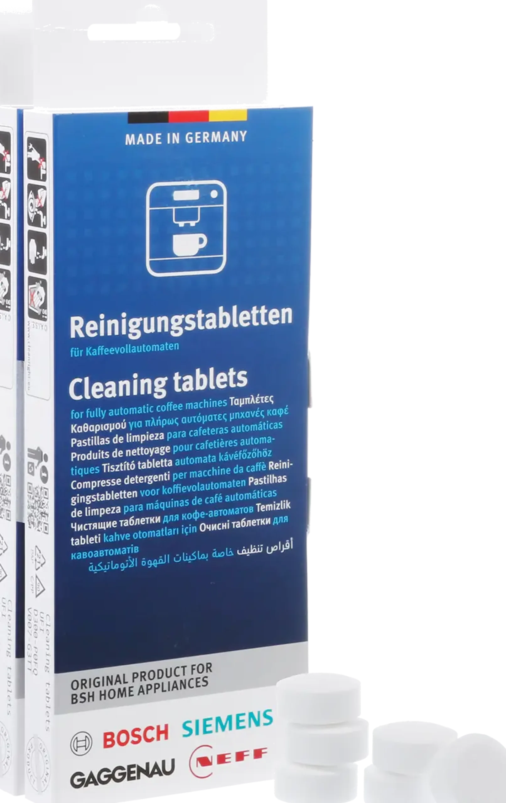 00312503 Reinigingstabletten voor koffieautomaten - 20 stuks