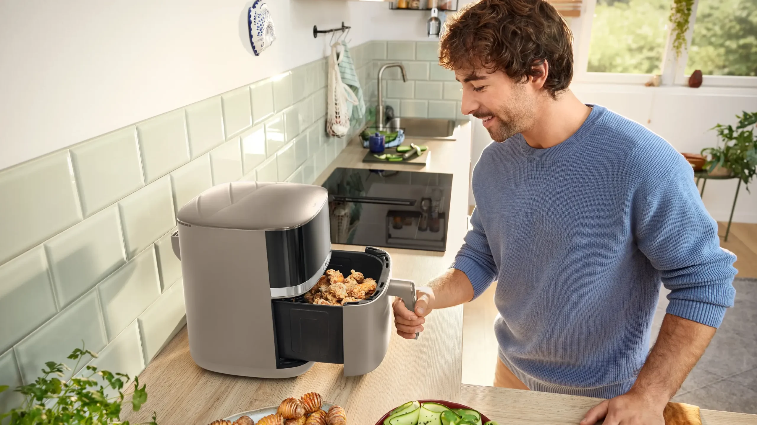 Serie 4 Air Fryer dark cream