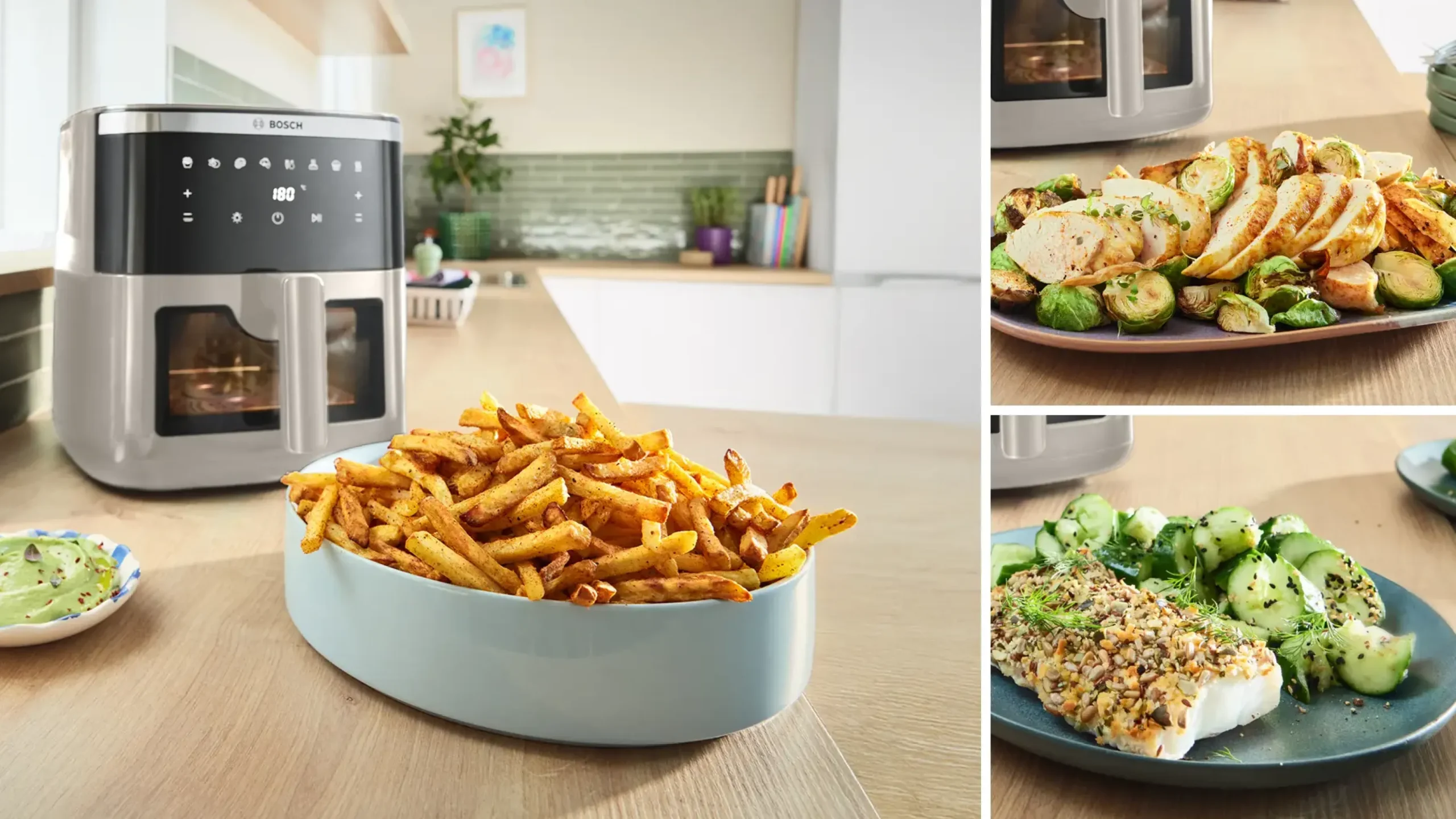 Serie 6 Air Fryer dark cream