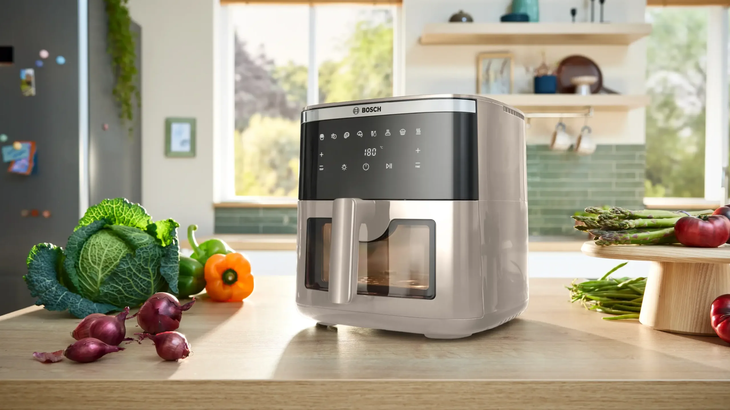Serie 6 Air Fryer dark cream