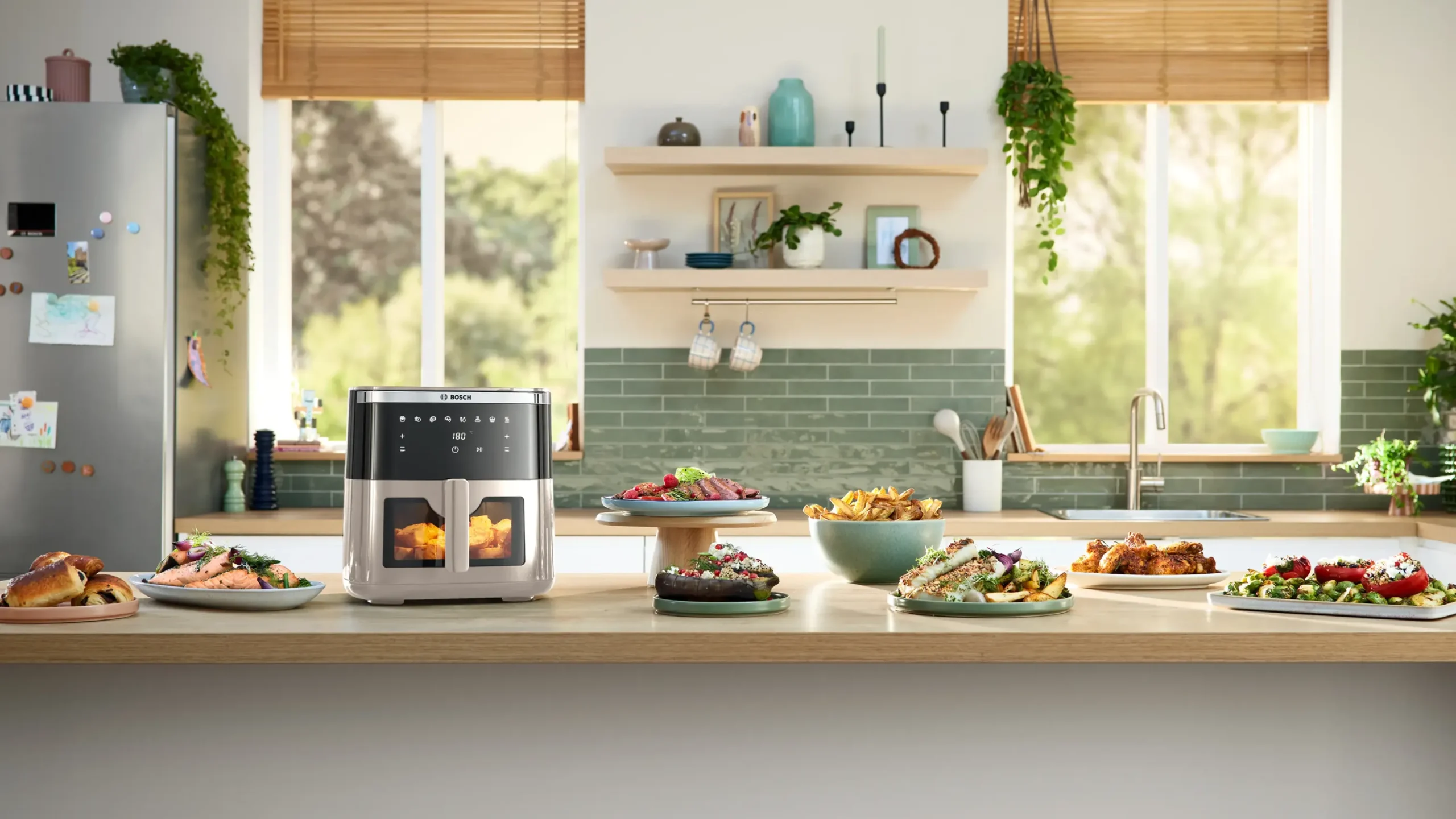 Serie 6 Air Fryer dark cream