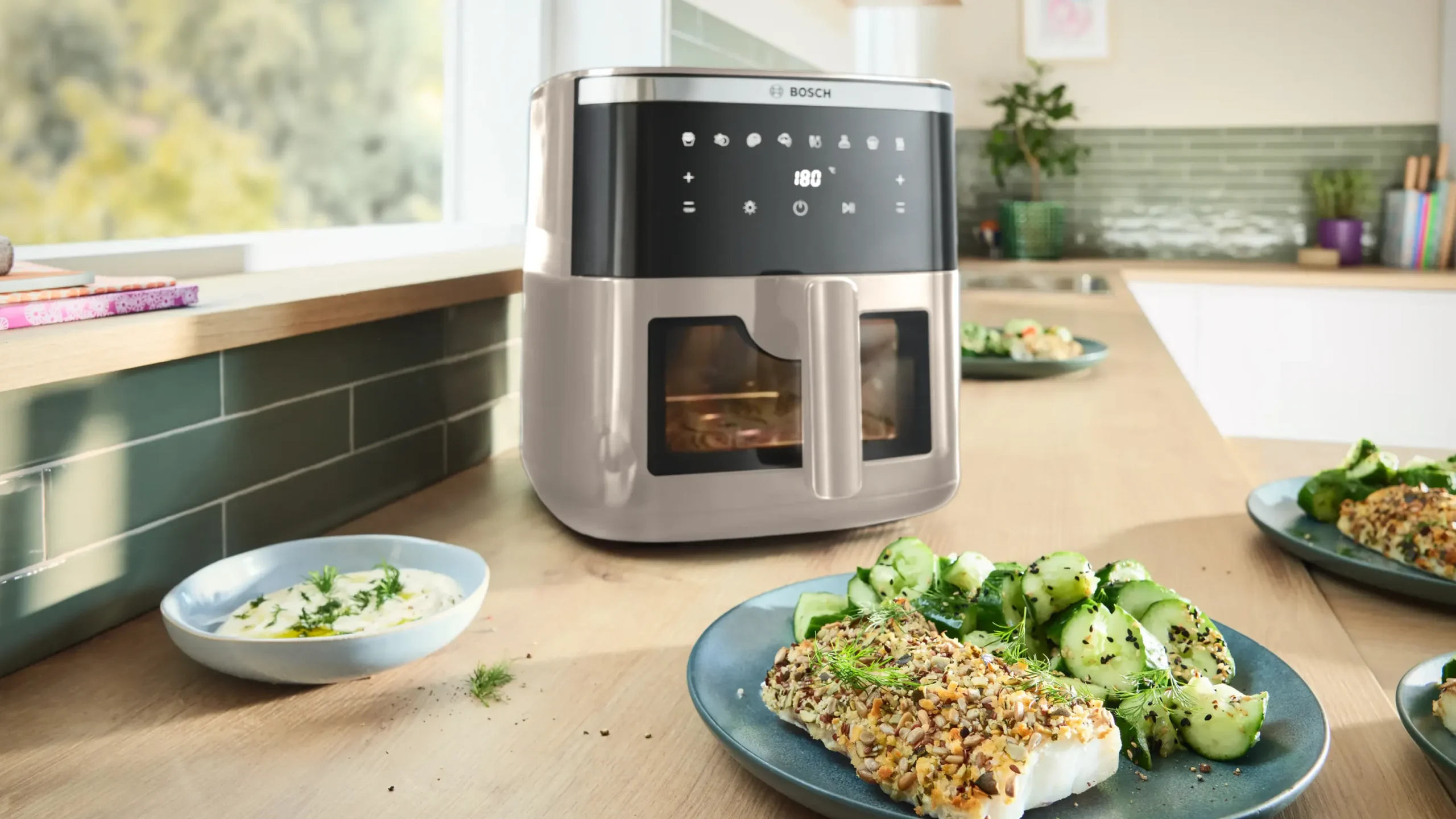 Serie 6 Air Fryer dark cream
