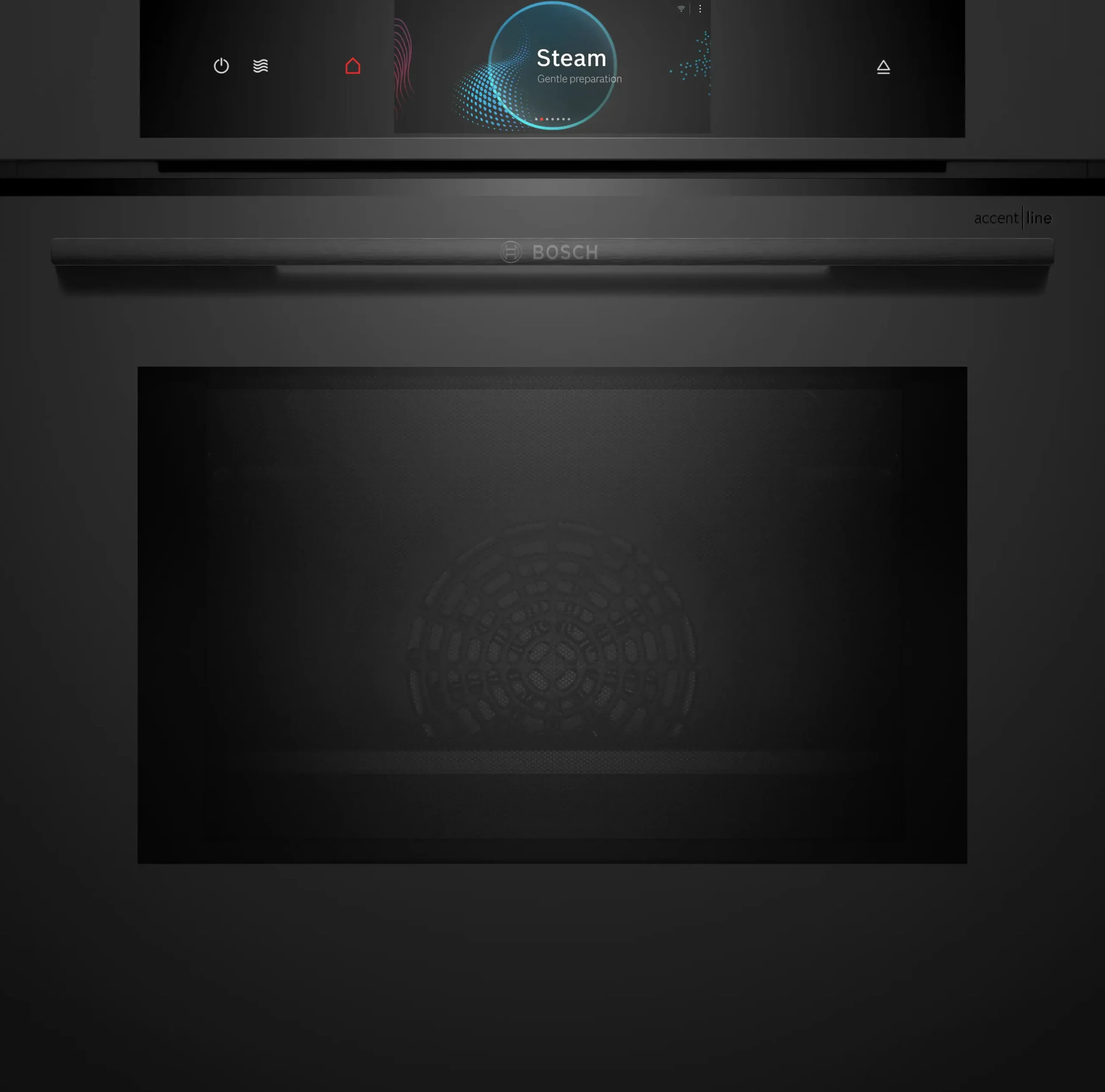 Serie 8 Bakoven met magnetron en Added Steam 60 x 60 cm Mat zwart