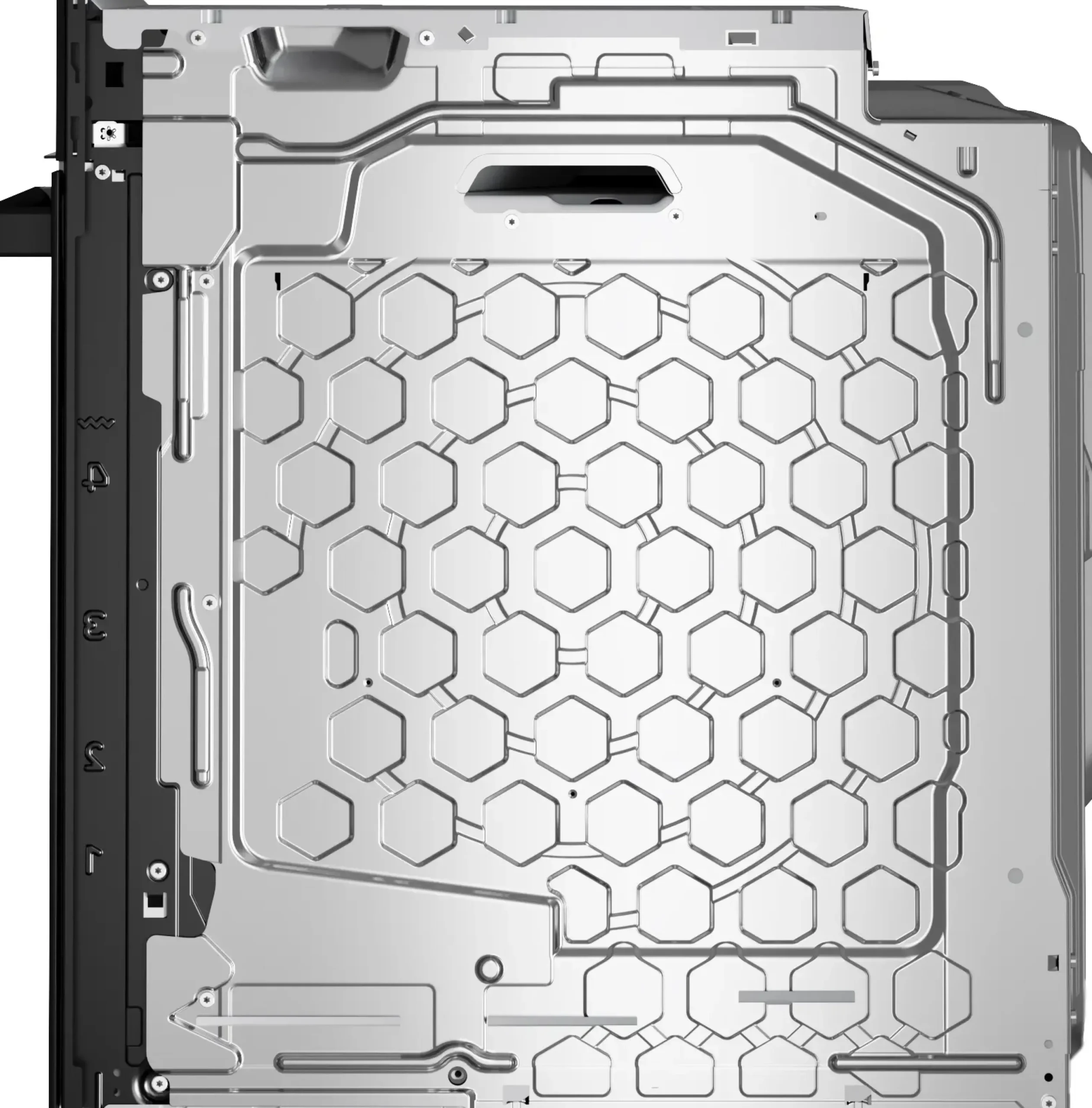 Serie 8 Bakoven met magnetron 60 x 60 cm Zwart