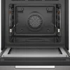 Serie 8 Bakoven met magnetron 60 x 60 cm Zwart