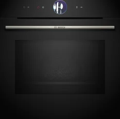 Serie 8 Bakoven met magnetron 60 x 60 cm Zwart