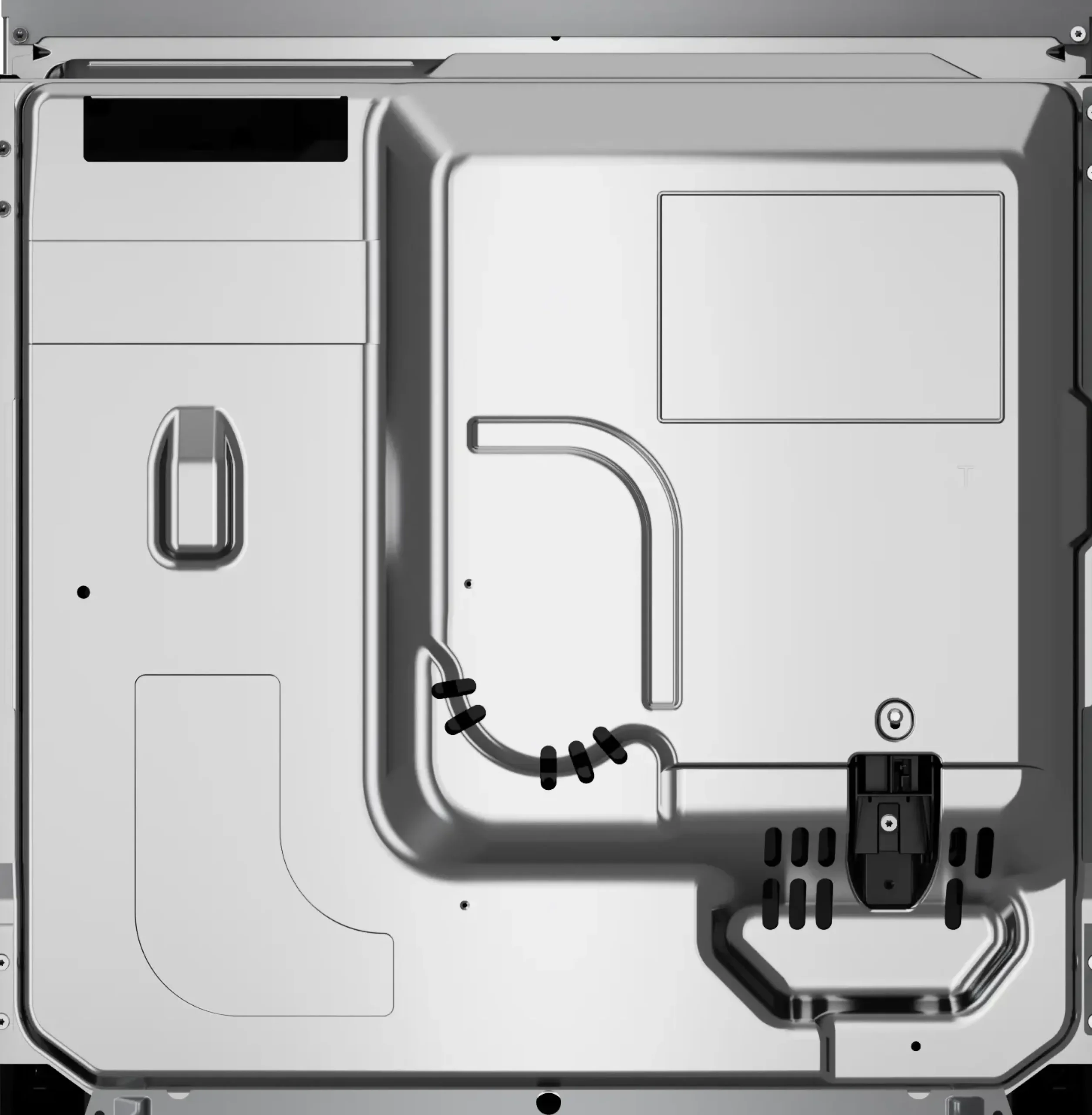Serie 8 Bakoven met magnetron 60 x 60 cm Zwart
