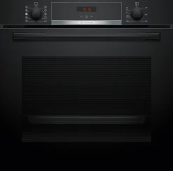 Serie 4 Bakoven met toegevoegde stoom 60 x 60 cm Zwart