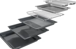 Serie 8 Bakoven met volwaardige stoom 60 x 60 cm Zwart