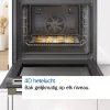 Serie 8 Bakoven met volwaardige stoom 60 x 60 cm Zwart