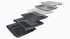 Serie 8 Bakoven met volwaardige stoom 60 x 60 cm Zwart