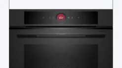 Serie 8 Bakoven 60 x 60 cm Mat zwart